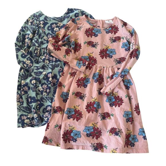 Hanna Andersson Two Size 8 Girls Printed Dresses - Picture 1 of 6